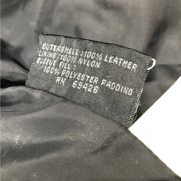 Wilsons Leather Classic Black Jacket - Picture 4 of 4